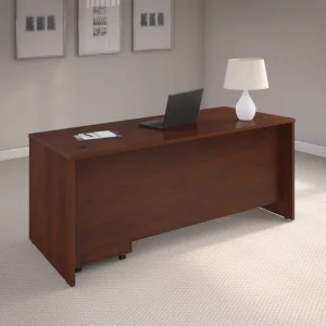Business Office Pro Computer Desk with 3-Drawer Mobile Pedestal