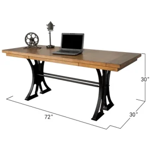 Alternative view of Tuscan 3-piece 94" Bookcase Wall, Ladder and Writing Desk