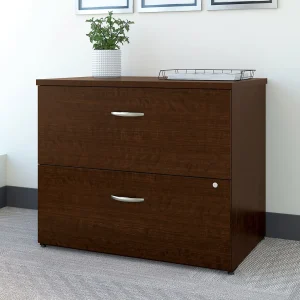 Bush Series C Lateral File - Mocha Cherry