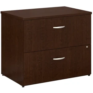 Alternative view of Bush Series C Lateral File - Mocha Cherry