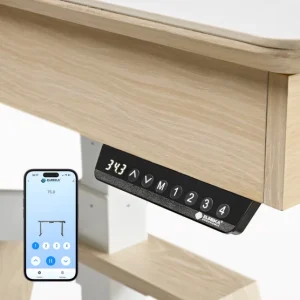 Eureka Ergonomic Ark 63” x 39” L-shaped Executive Adjustable Desk