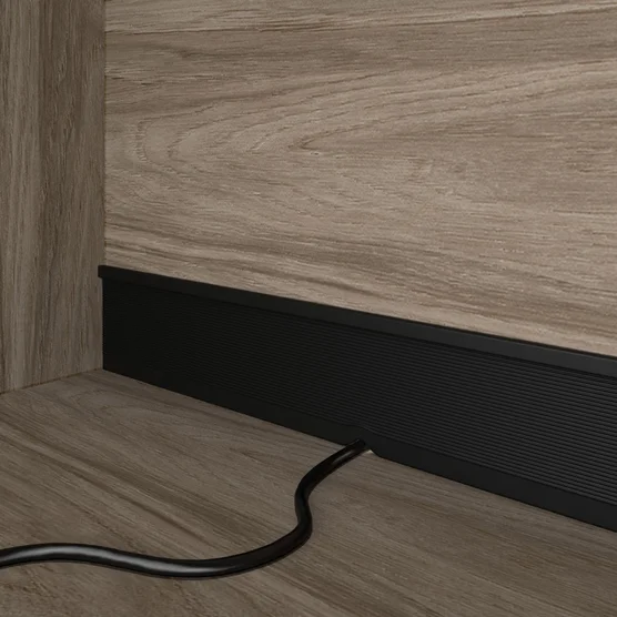 Stoneham L-Shaped Desk with Hutch and Pedestal - Image 7