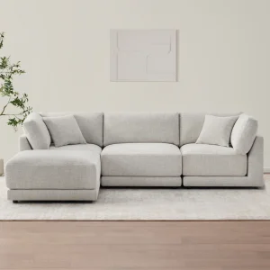 Dayna 4-piece Fabric Modular Sectional