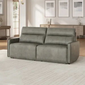 Alternative view of Henredon Keira Leather Zero-gravity Reclining Sofa