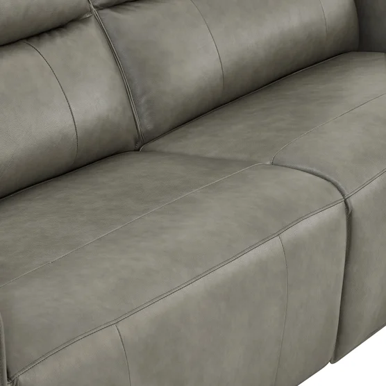 Henredon Keira Leather Zero-gravity Reclining Sofa - Image 5