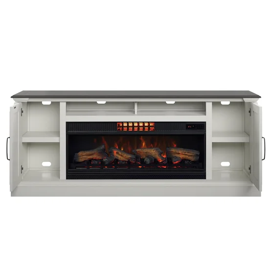 Tresanti Eloise Console with ClassicFlame CoolGlow 2-in-1 Electric Fireplace and Fan - Image 4