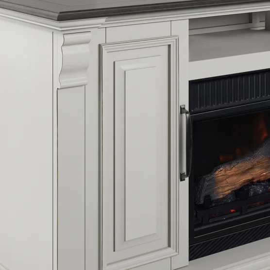 Tresanti Eloise Console with ClassicFlame CoolGlow 2-in-1 Electric Fireplace and Fan - Image 5