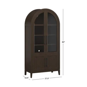 Alternative view of Aspen 80" Bookcase