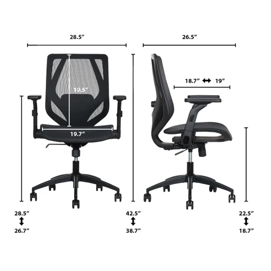 TrueWellness All Mesh Office Chair - Image 2