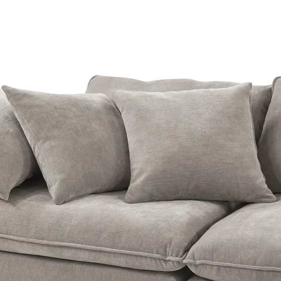 Sereen 6-piece Fabric Modular Sectional, Taupe - Image 6