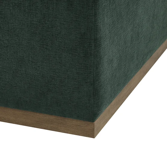 Henredon Murphy Fabric 6-piece Modular Sectional with Ottoman, Green - Image 2