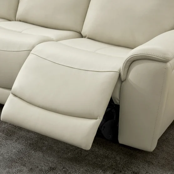 Sanders Leather Power Reclining Sofa with Power Headrests - Image 7