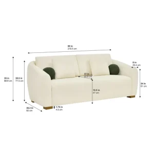 Alternative view of Thomasville Haver Fabric Sofa