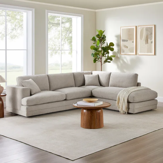 Derry Fabric Sectional - Image 4