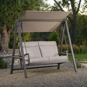 SunVilla Pine Knoll Cushion Outdoor Patio Swing