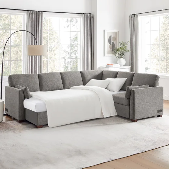 Coddle Luke Sleeper Sectional with Reversible Chaise and Storage - Image 3
