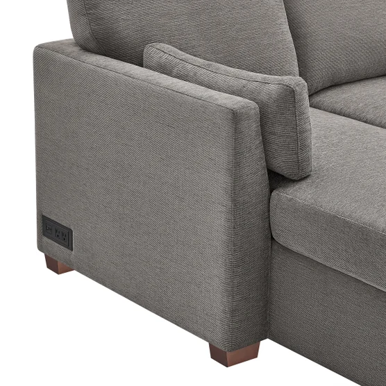 Coddle Luke Sleeper Sectional with Reversible Chaise and Storage - Image 6