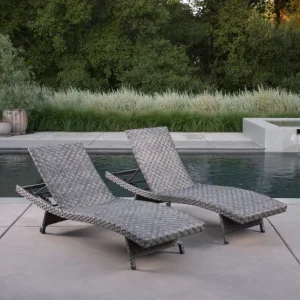 SunVilla Julia Woven Chaise Lounge 2-pack