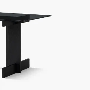 Alternative view of Zayle Rectangular Dining Table – Contemporary Oak Dining Table