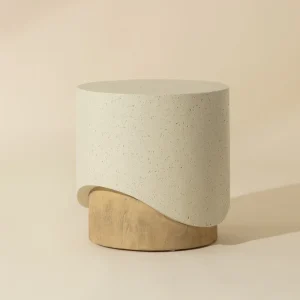 Alternative view of Patras End Table Contemporary Side Table for Living Room, Bedroom, or Office Décor