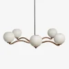 Nara Chandelier Elegant Ceiling Light for Dining Room, Living Room, or Entryway by