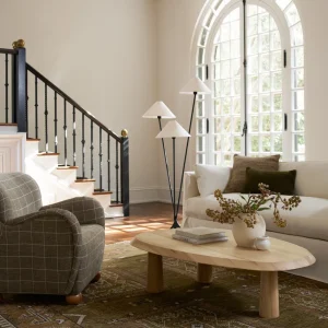 Alternative view of Cedar Floor Lamp Contemporary Standing Lamp by for Living Room or Bedroom