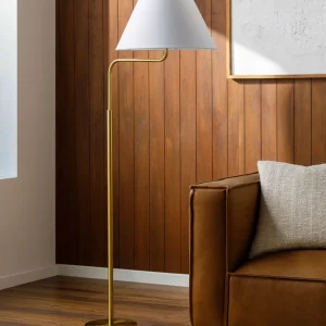 Alternative view of Ellingford Floor Lamp Minimalist Standing Lamp for Living Room, Bedroom, or Office Décor