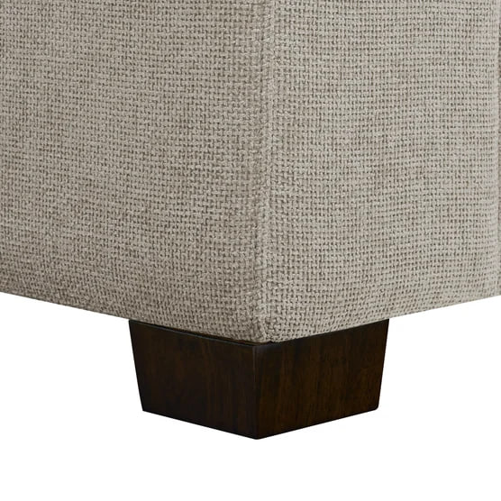 Thomasville Tisdale Modular Sectional 6-piece Taupe with Storage Ottoman - Image 7